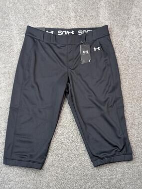 Under Armour Softball Pants Womens XL Vanish Cropped Court 4 Way Stretch NWT